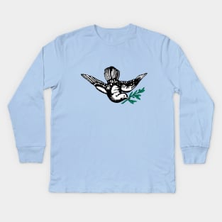 Peace Dove Kids Long Sleeve T-Shirt